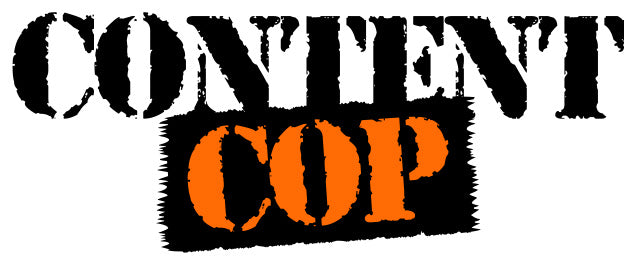 (2 pack) Content Cop Sticker