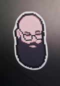 Papa Gut Head as a Sticker