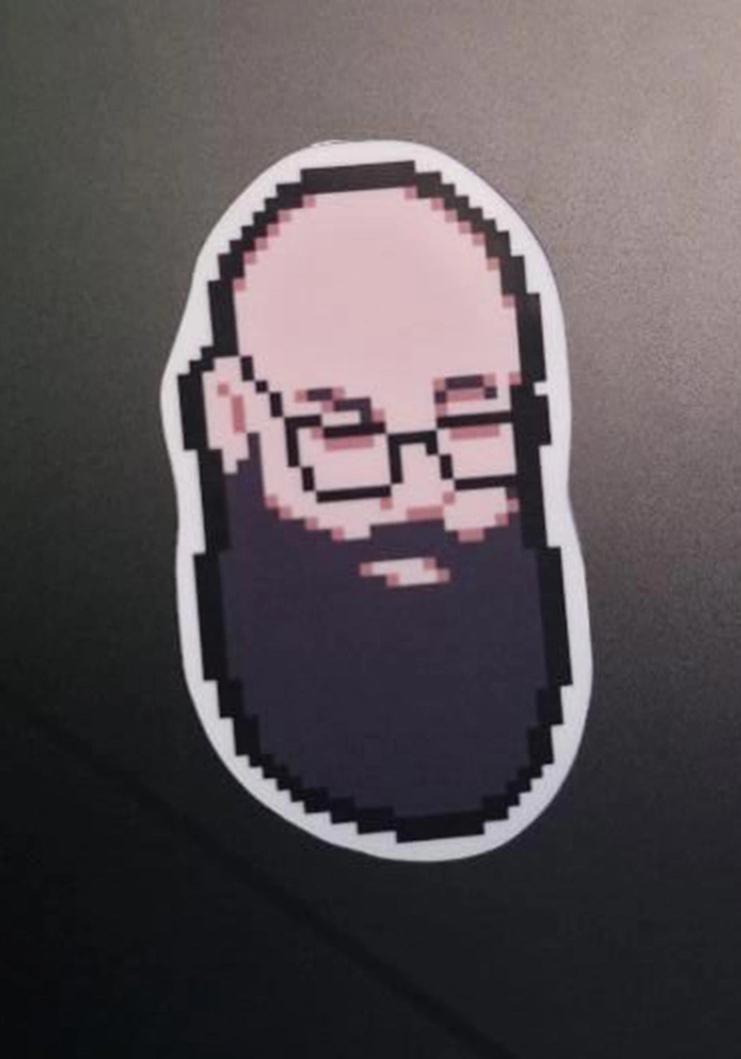 Papa Gut Head as a Sticker