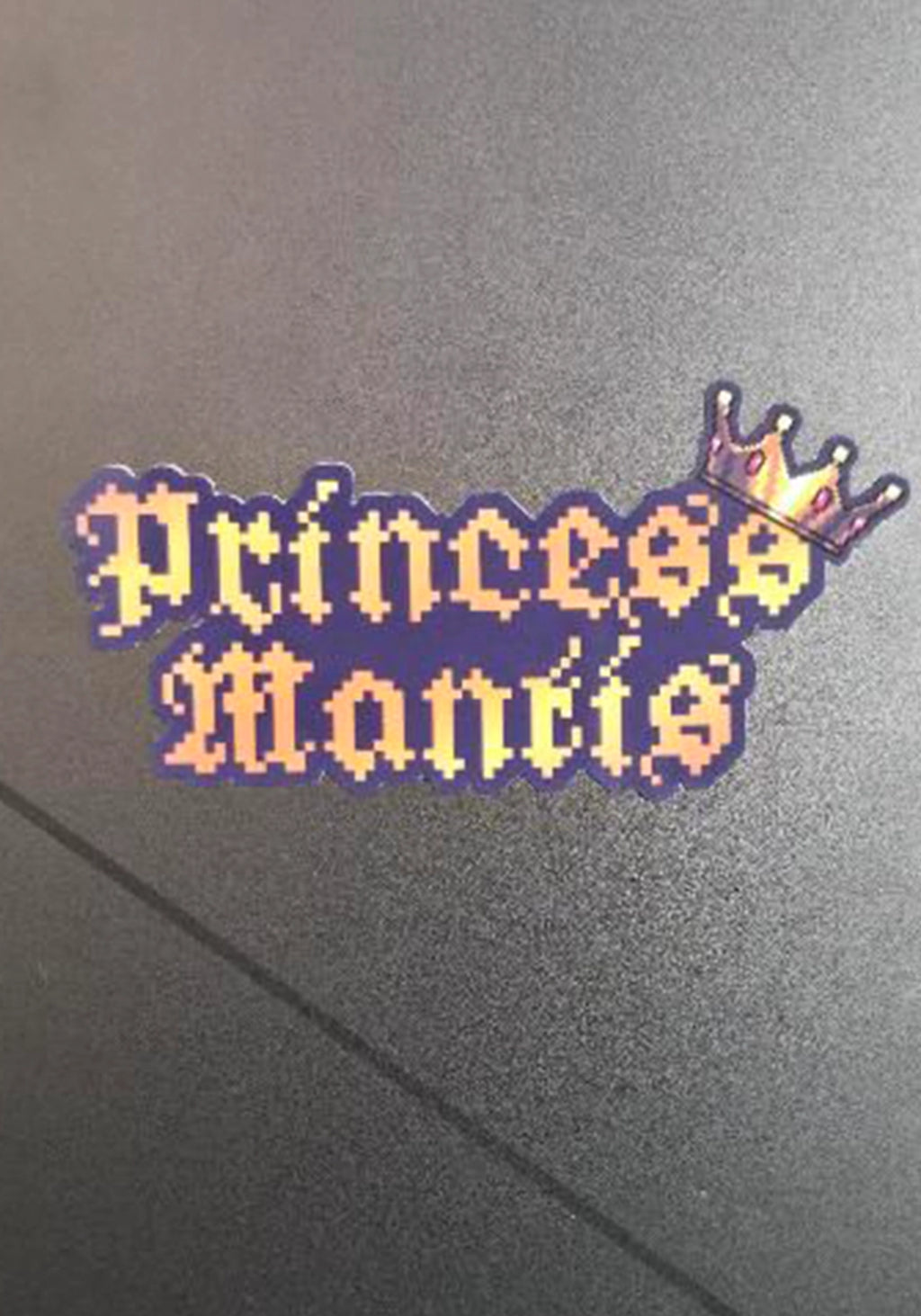 Princess Mantis Crown Text