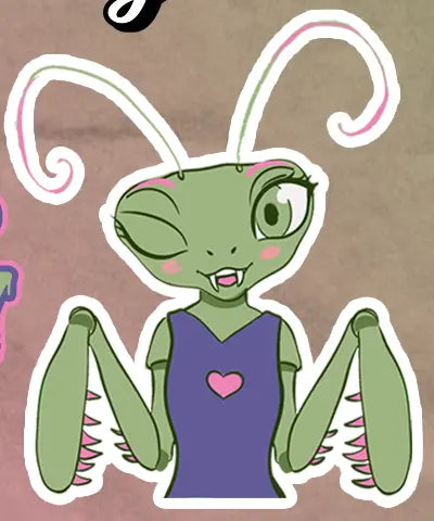 Princess Mantis Wink